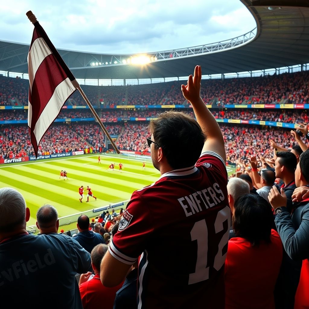 星空体育入口官网-恩菲尔德球迷现场助威，激发球队夺冠斗志