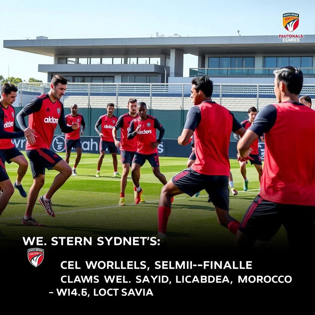 星空体育入口官网-西悉尼流浪者备战世俱杯半决赛，摩洛哥瓦赫达状态成关键